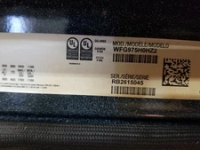 Genuine WHIRLPOOL Range Oven, Control Board # W10871058