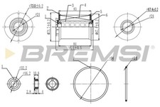 FUEL FILTER FITS: CHEVROLET SONIC SALOON 1.3 D.CHEVROLET AVEO SALOON 1.3 D.CH