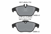 Textar Bremsbelagsatz, Scheibenbremse 2425301 FüR MERCEDES-BENZ