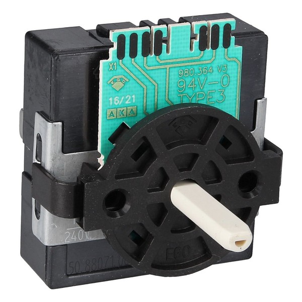 Easypart Passend FüR 140013343011 Electrolux Schalter FüR Kochplatte Aeg Ego-image
