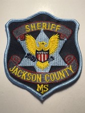 Jackson County Mississippi Sheriff Patch