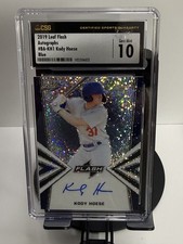 2019 Leaf Flash Kody Hoese Auto #BA-KH1 Blue /50