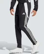 Adidas Men’s Tiro 24 Training Pants Black White Stripes Aeroready Soccer S & 3XL