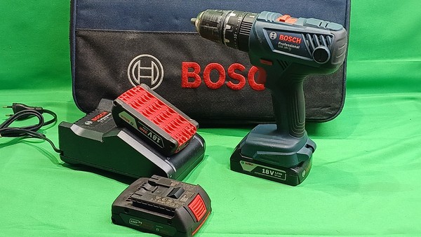 Taladro Bosch Gsb 18 V 21 + 3 Baterias 1.5ah Y Cargador