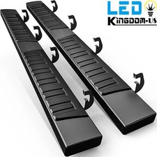 6" Running Board for 07-18 Silverado Sierra 1500 Crew Cab ABS Side Step Nerf Bar