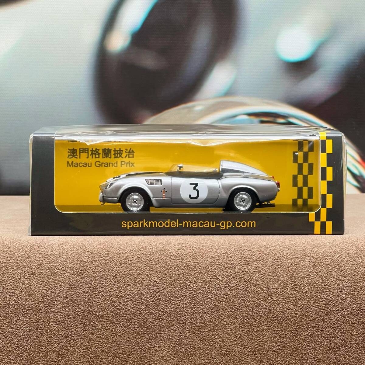 Spark Triumph Spitfire Spider N 3 Macau Gp 1965 W.sulke 1:43 SA234