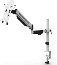 Laptop Mount Arm Stand in White