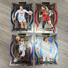 Panini 2025 Select WNBA Concourse 4-Card Lot Clark/Canada/Griffith/Harris #