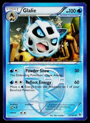 Plasma Blast #22/101 Glalie (Team Plasma)