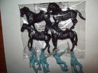 BMC [ CTS]  Four Alamo Heavy Cavalry in light blue with four black CTS horses