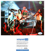Chad Smith ‘Red Hot Chili Peppers’ Band Drummer Signed 8x10 Photo ACOA RHCP