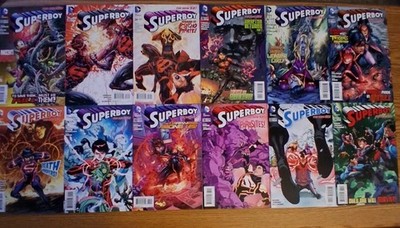 SUPERBOY NEW 52 LOT OF 12: #22-34 22 23 24 25 26 27 28 29 30 31 33 34 DC COMICS!