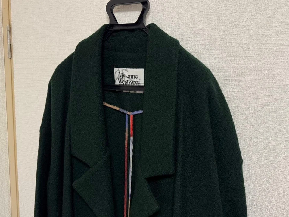 Vivienne Westwood Long Chester Coat Green - Image 4 of 4