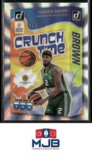 2024-25 Donruss EuroLeague Lorenzo Brown Crunch Time Laser #/149 #12