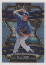 2020 Panini Select Carolina Blue Prizm 4/35 Brad Keller #2 1u6