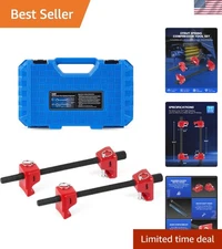 2pc Macpherson Strut Spring Compressor Tool Set with 10.5" Range, Heavy Duty ...