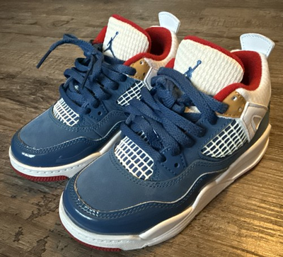 #ad Nike Air Jordan 4 Retro Low Size 11c Messy Room PS DR6953 400 $67.00