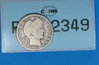 1901-O 25C LIBERTY HEAD BARBER SILVER QUARTER DOLLAR Early US Type RAW-2349