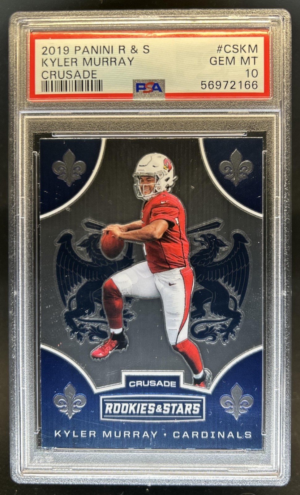 Kyler Murray Panini Rookies & Stars Crusade #CSKM Base