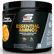 Granite Essential Amino Acids Powder for Muscle Recovery and Growth with 10g ...