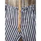 Fever Blue White Striped Coastal Nautical Wide Leg Boho Beachy Palazzo Pants XL — photo 5
