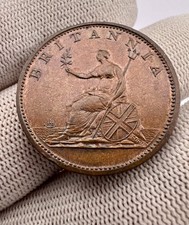 George III Halfpenny 1806 Uncirculated High Grade Lovely Example Tip Top Coin