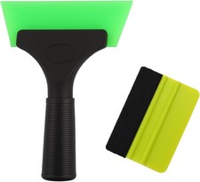 2PCS Car Window Tint Squeegee,Multi-Function Car Window Squeegee for Windows Tin