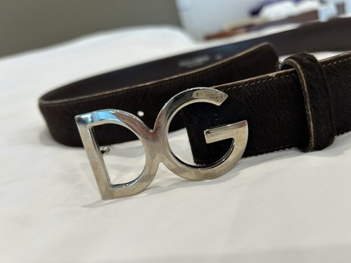Dolce & Gabbana Fellgürtel Herren braun - Bild 1 von 6