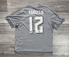 Maglia calcio Real Madrid 2015 2016 #12 Marcelo Away taglia XL AK2491