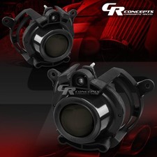 Pair Smoked Lens Projector Fog Lights For 2008-2013 Cadillac Ctschevy Malibu