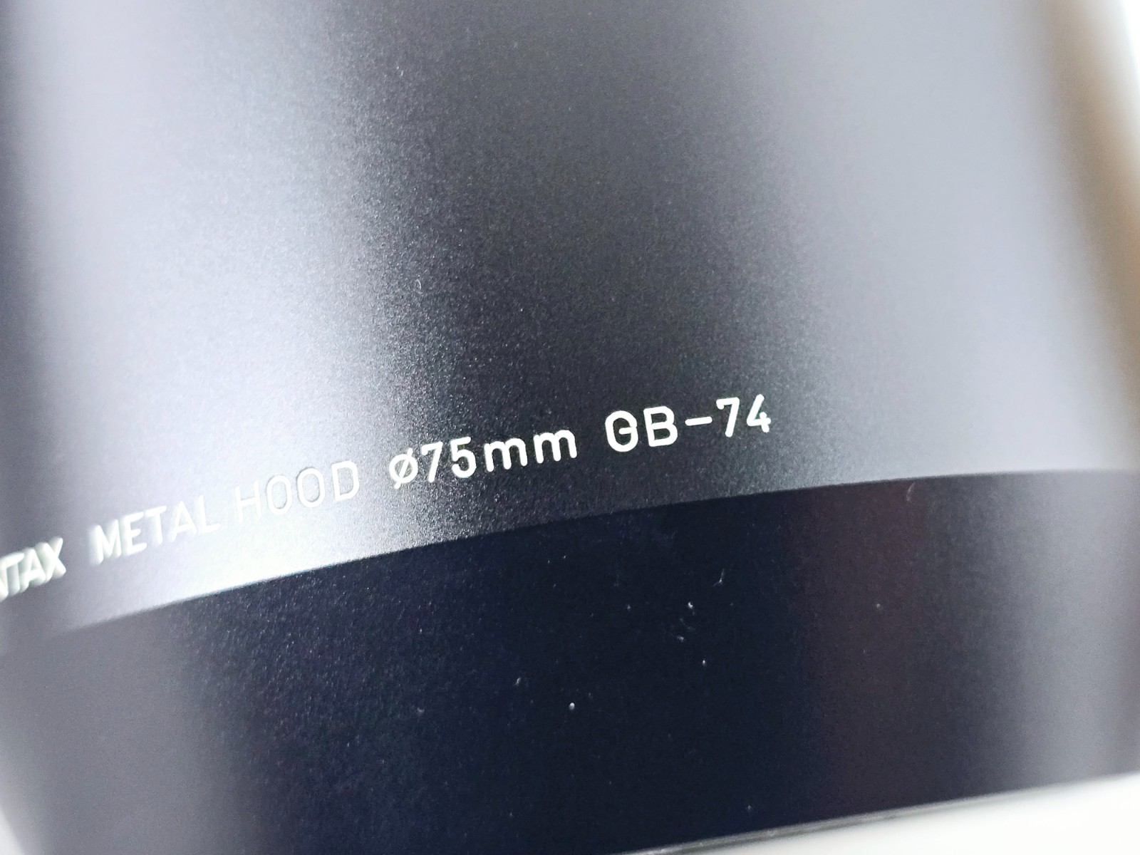 🌸[Unused] Contax GB-74 Metal Lens Hood Genuine for 645 Sonnar 210/F4 From Japan