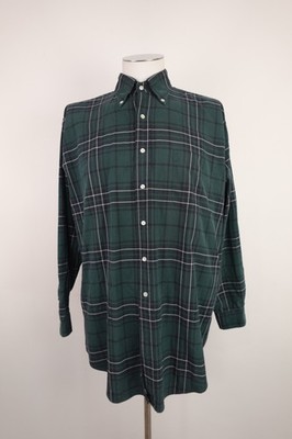 ALBERTO ASPESI HERREN HEMD GR XL SHIRT MAN ITALY CASUAL VINTAGE BAUMWOLLE KARIERT