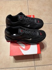 Nike Shox Ride 2 Negro Rojo Universitario Metálico Plateado II7635-001 Hombres Talla 13