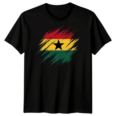 Ghana Flagge Länder Herren T-Shirt National Heritage Design