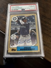 2022 TOPPS Series 2 Julio Rodriguez RC Auto PSA 10