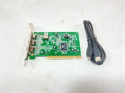 StarTech 4-Port PCI 1394a FireWire Adapter Card - PCI1394MP