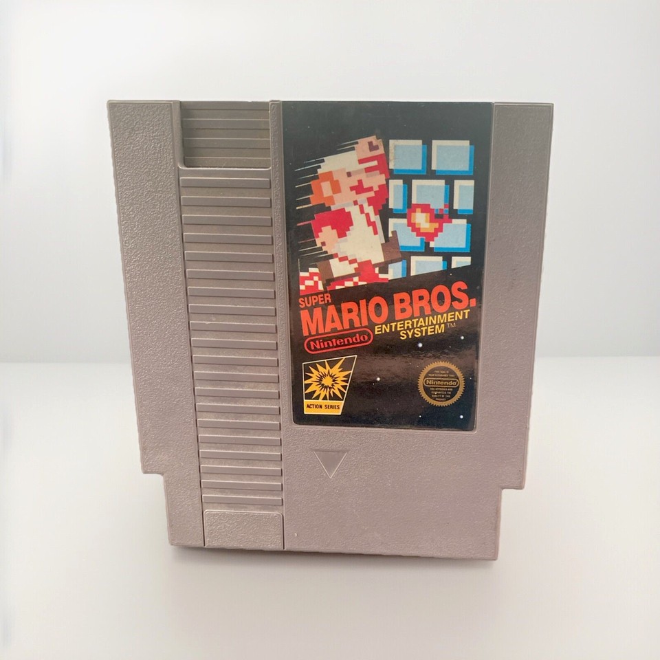 Super Mario Bros. 5Screw, 1st Print, No TM, NES Game Cartridge Only
