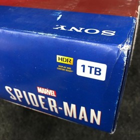 SONY PlayStation 4 Slim 1TB Game Console Spider-Man Bundle PS4, Jet Black