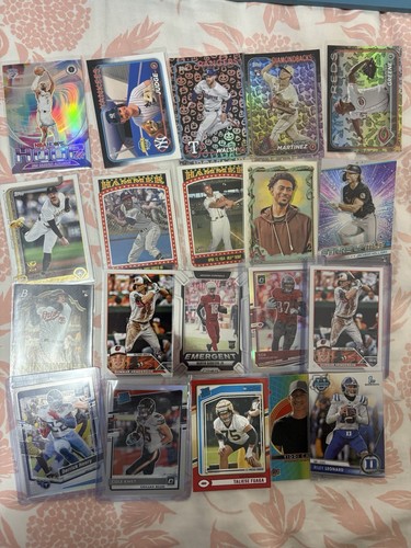 HUGE LOT Of 3000+ Sports Trading Cards - Baseball, Football, Basketball From The 1980s To 2000s (Used) 1 thumbnail image