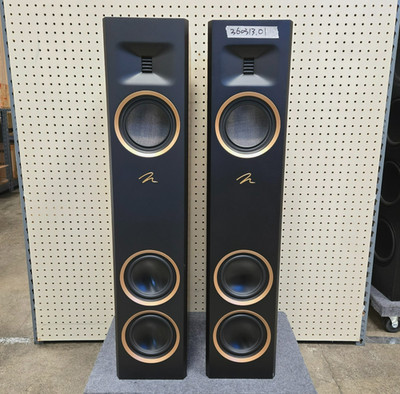 MartinLogan Motion F10 Floorstanding Speaker (Pair) Walnut (Open Box with Dents)