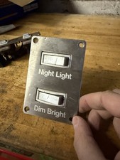 British Rail Caledonian Sleeper MkIII Mk3 Light Switches Night Light Dim/Bright