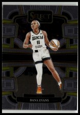 Dana Evans 2024 Panini Select WNBA #73 Chicago Sky Card