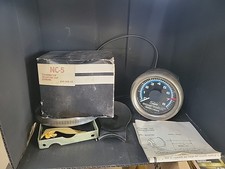 Sun Super Tach Ii 8k Blue Line Tachometer Bracket Box And Instructions.