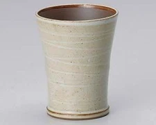 Japanese Tableware O276 298 White Beer Cup Made in Japan Japanese Ceramic Plate