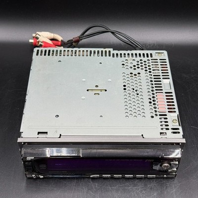 KENWOOD Z919 1DIN Car Audio CD Player JDM Spectrum Analyzer Tested