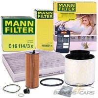 Mann-Filter Inspektionspaket Filtersatz A FÜR Audi Q5 8R 3.0 TDI