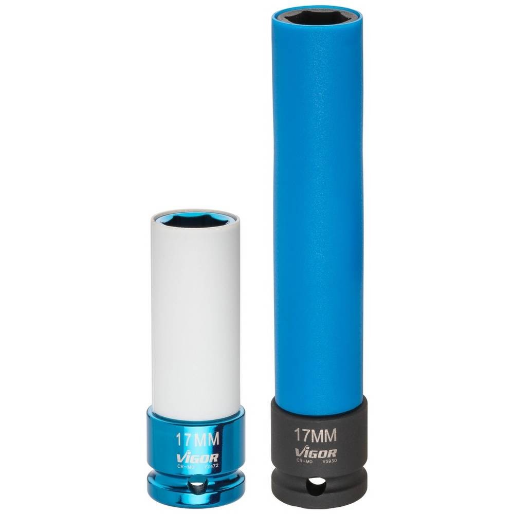 Douille 1/2 Vigor V5930 pour profil extérieur hexagonal en acier - 3