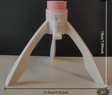 5L Water Bottle Stand with Faucet Dispenser and 3 Adapters