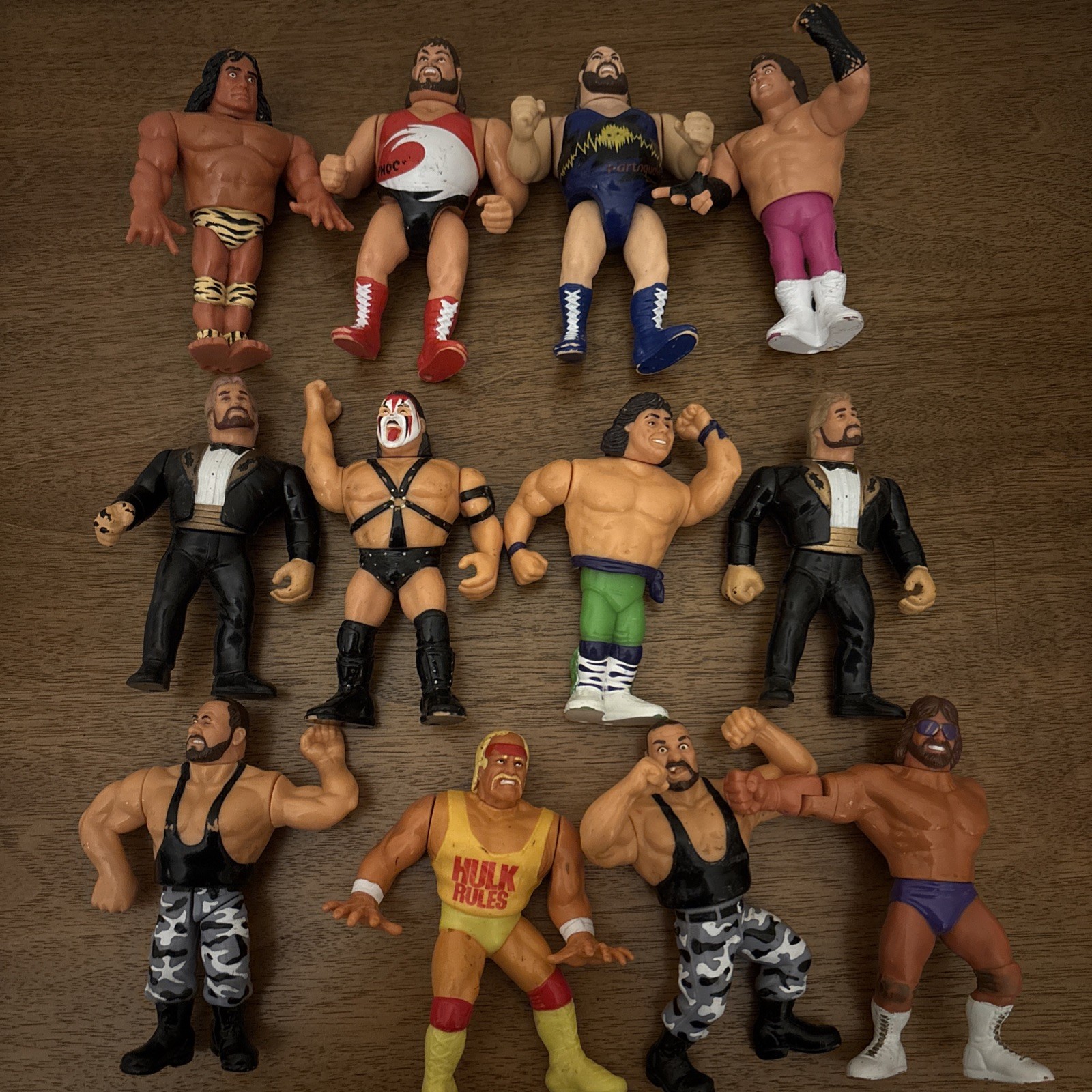 Mixed Lot &ndash; 12 Figures - 90s -  Hulk - Hasbro