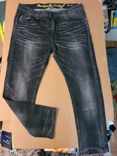 Privilege Society Black Ivory Mid Rise Black Jeans Men’s Size 36x27